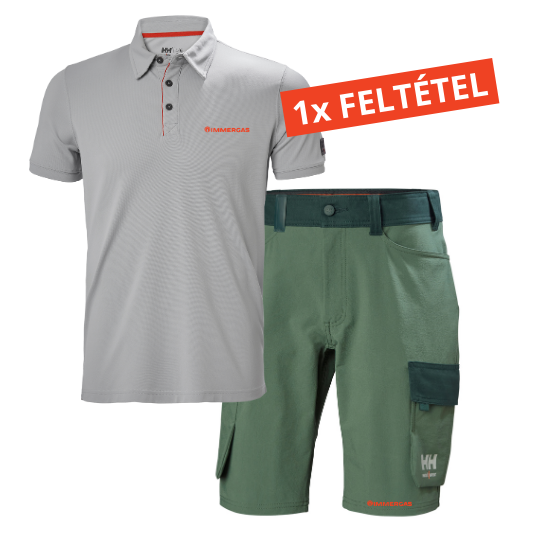 HH Zöld NYÁRI munkaruha