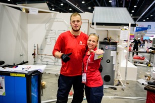 Euroskills Miklós Ádám, fűtésszerelő